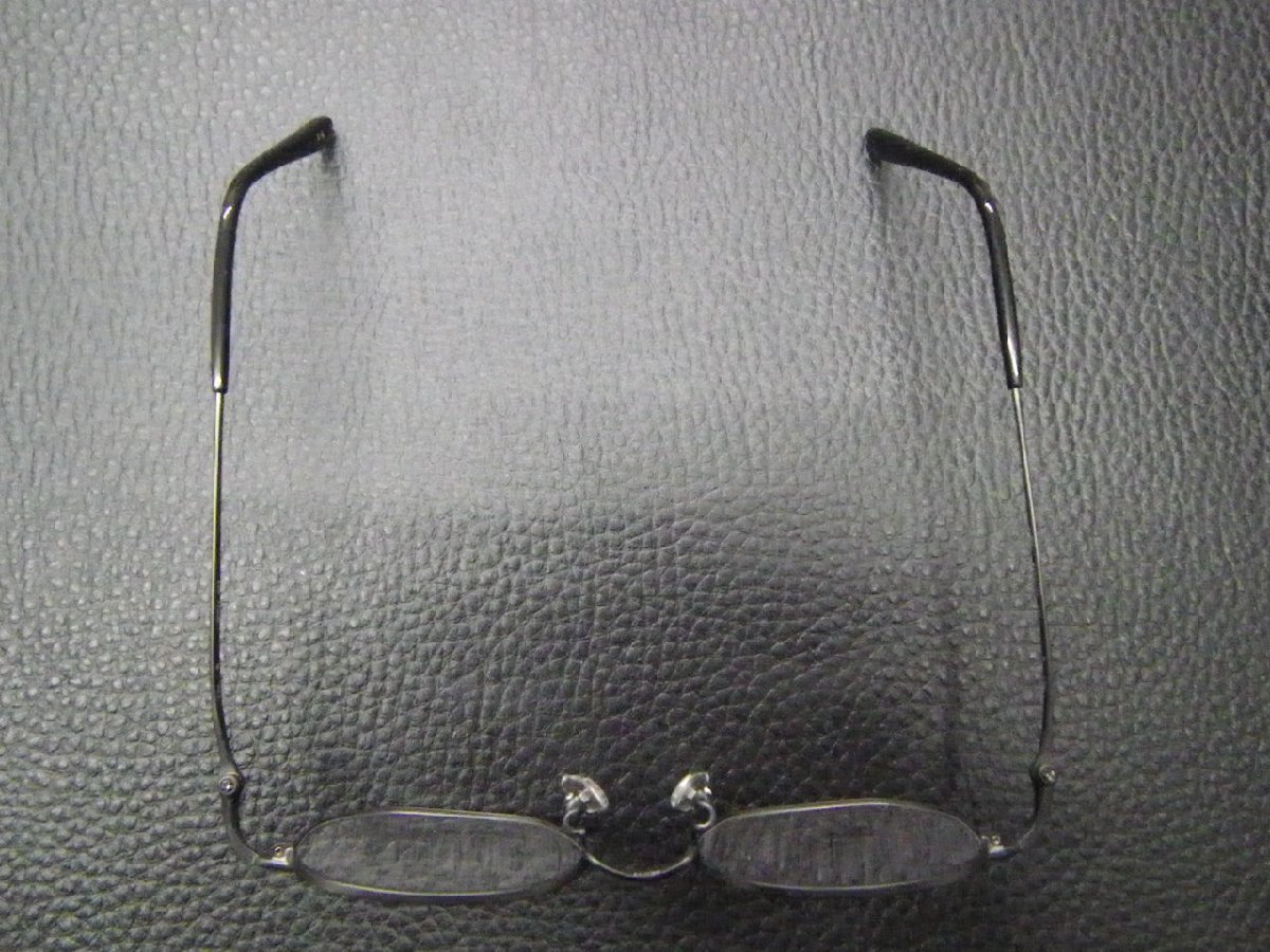 未使用 増永眼鏡(株) masunaga KOOKI 眼鏡 メガネフレーム 種別: フルリム サイズ: 45□17-130 材質: メタル 型式: V-285 管理No.31442_画像3