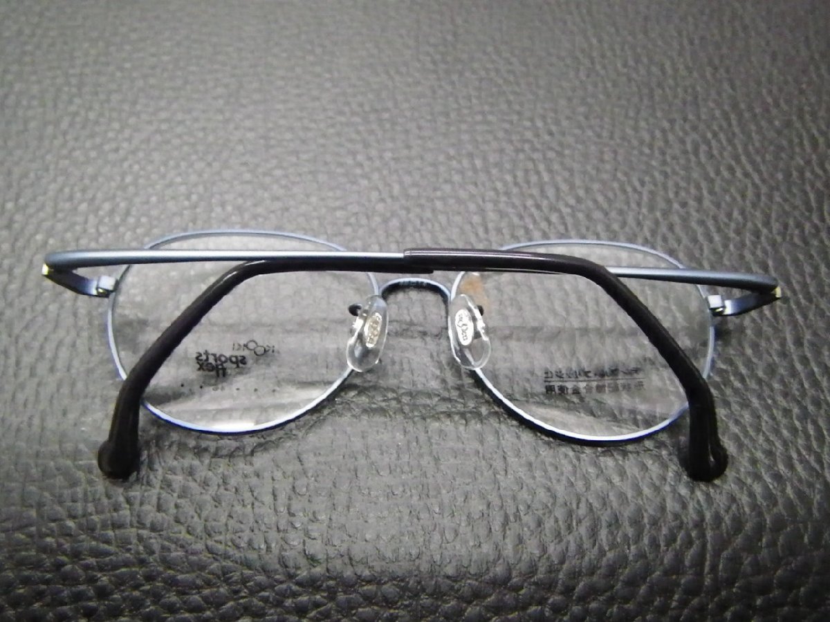 未使用 増永眼鏡(株) masunaga KOOKI 眼鏡 メガネフレーム 種別: フルリム サイズ: 46□14-125 材質: メタル 型式: J-24 管理No.31433_画像2