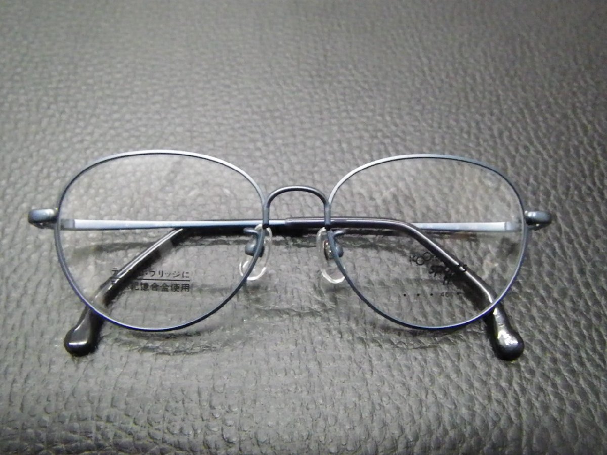 未使用 増永眼鏡(株) masunaga KOOKI 眼鏡 メガネフレーム 種別: フルリム サイズ: 46□14-125 材質: メタル 型式: J-24 管理No.31433_画像1