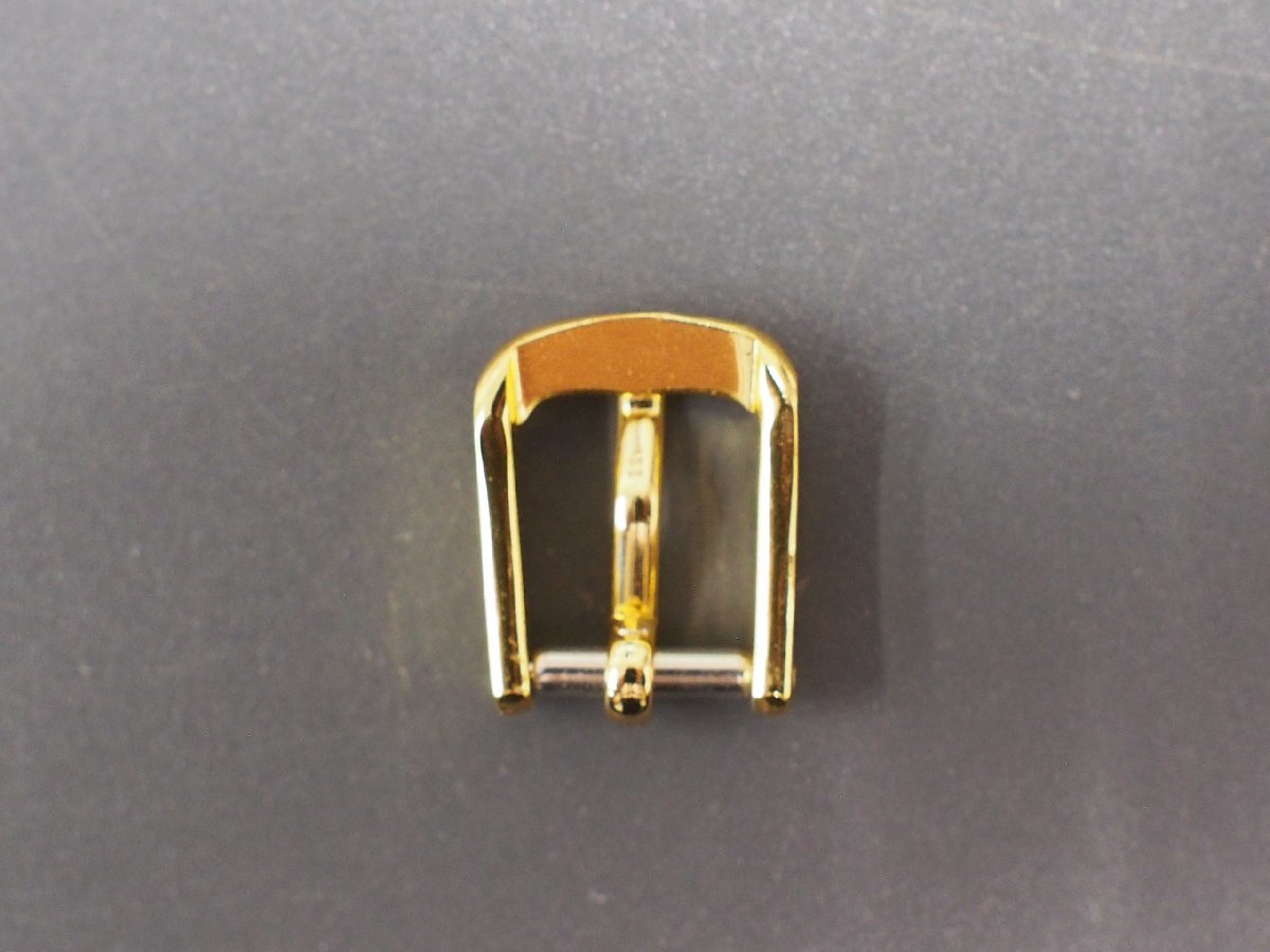 中古 セイコー シチズン カシオ 汎用 尾錠 美錠 ピンバックル 色: ゴールド 幅: 8mm 管理No.31626_画像2