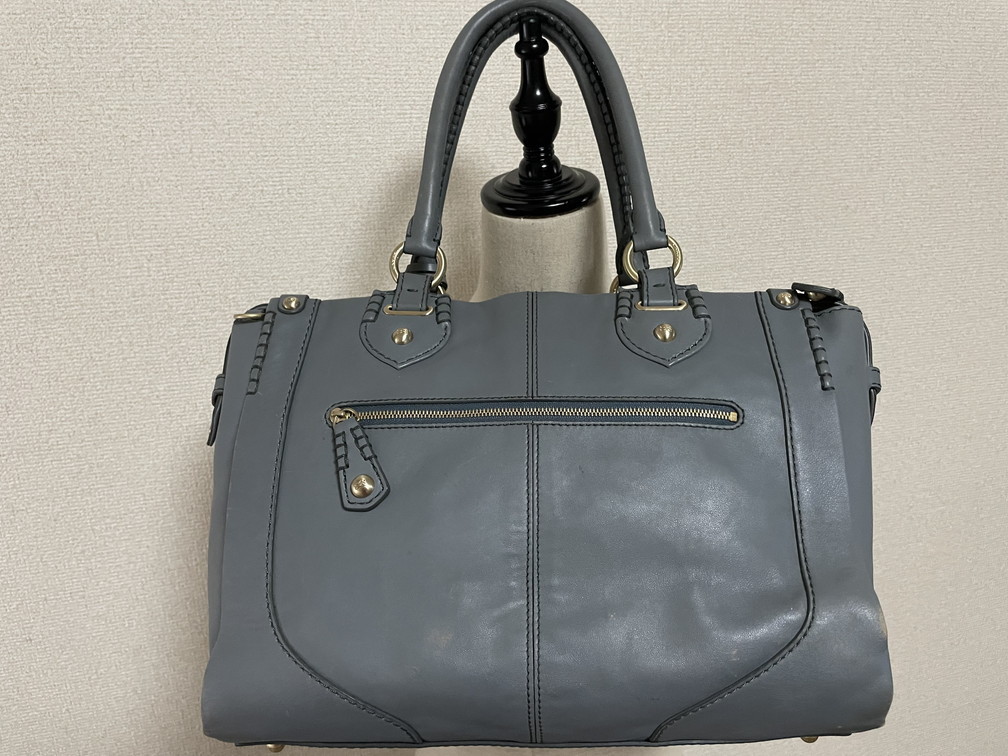 ●１２８０円スタートです●　LANCEL　ランセル 　レザーバッグ　_画像3