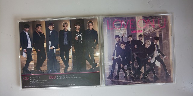 【CD+DVD】 UKISS / LOVE ON U_画像1