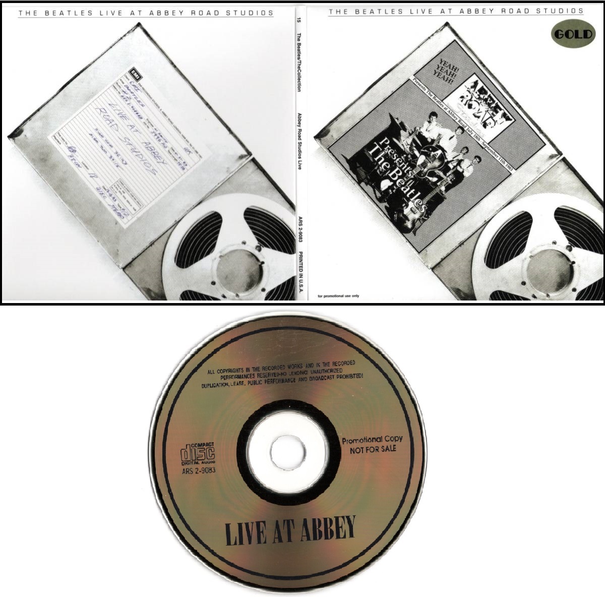 ゴールドCD 【Abbey Road Studios Live 見開き紙ジャケット (アナログ