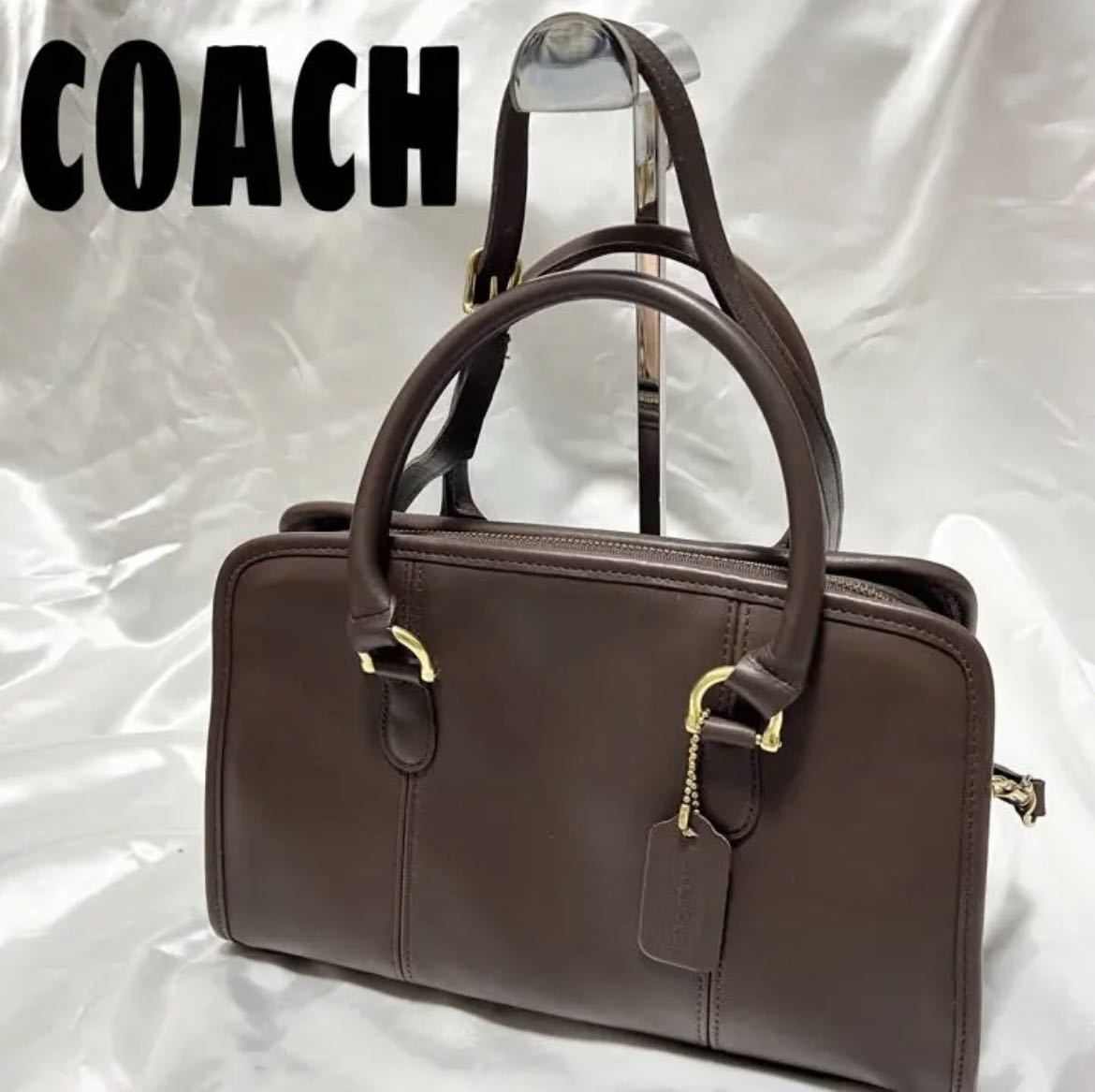 美品!オールドコーチ 2way ショルダー ハンドバッグ old coach 革