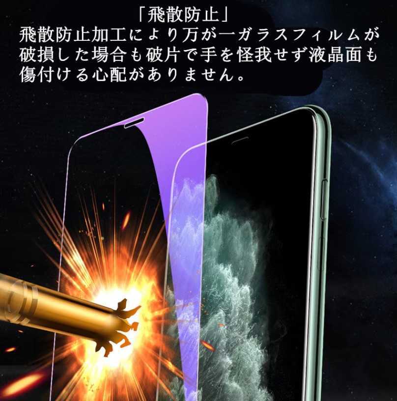 PayPayフリマ｜【iPhone14】ブルーライトカットガラスフィルム＋カメラ保護付きセット