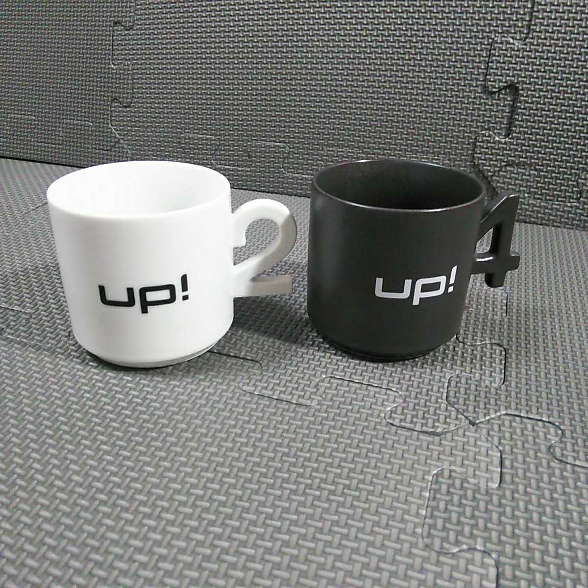 フォルクスワーゲン「UP！ マグカップ 2個」陶器製_画像1