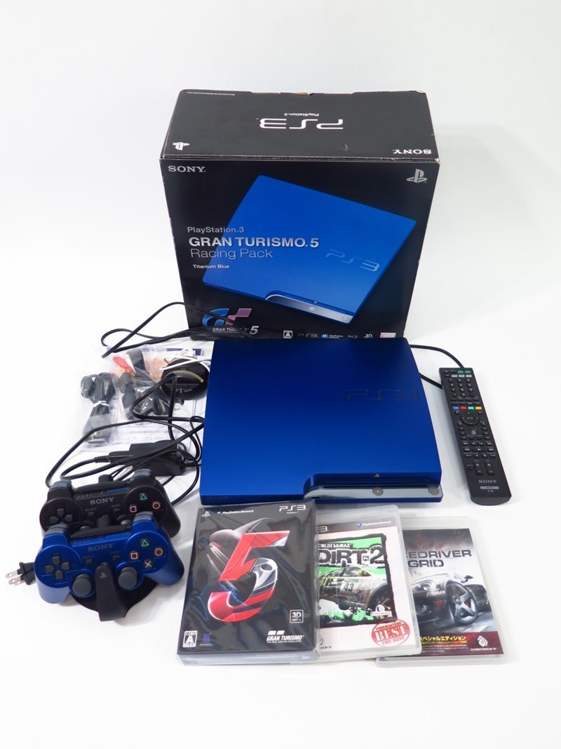 PS3 グランツーリスモ5 RACING PACK チタニウムブルー-