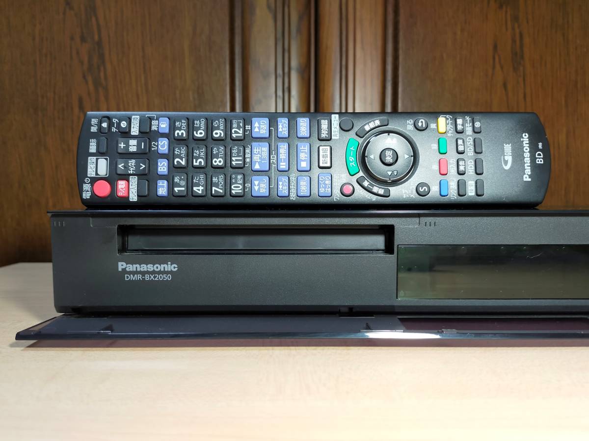 Panasonic DMR-BX2050/2TB/6チャンネル自動録画可/B-CAS,純正 Panasonic DMR-BX2050/2TB/6チャンネル自動録画可/B-CAS,純正