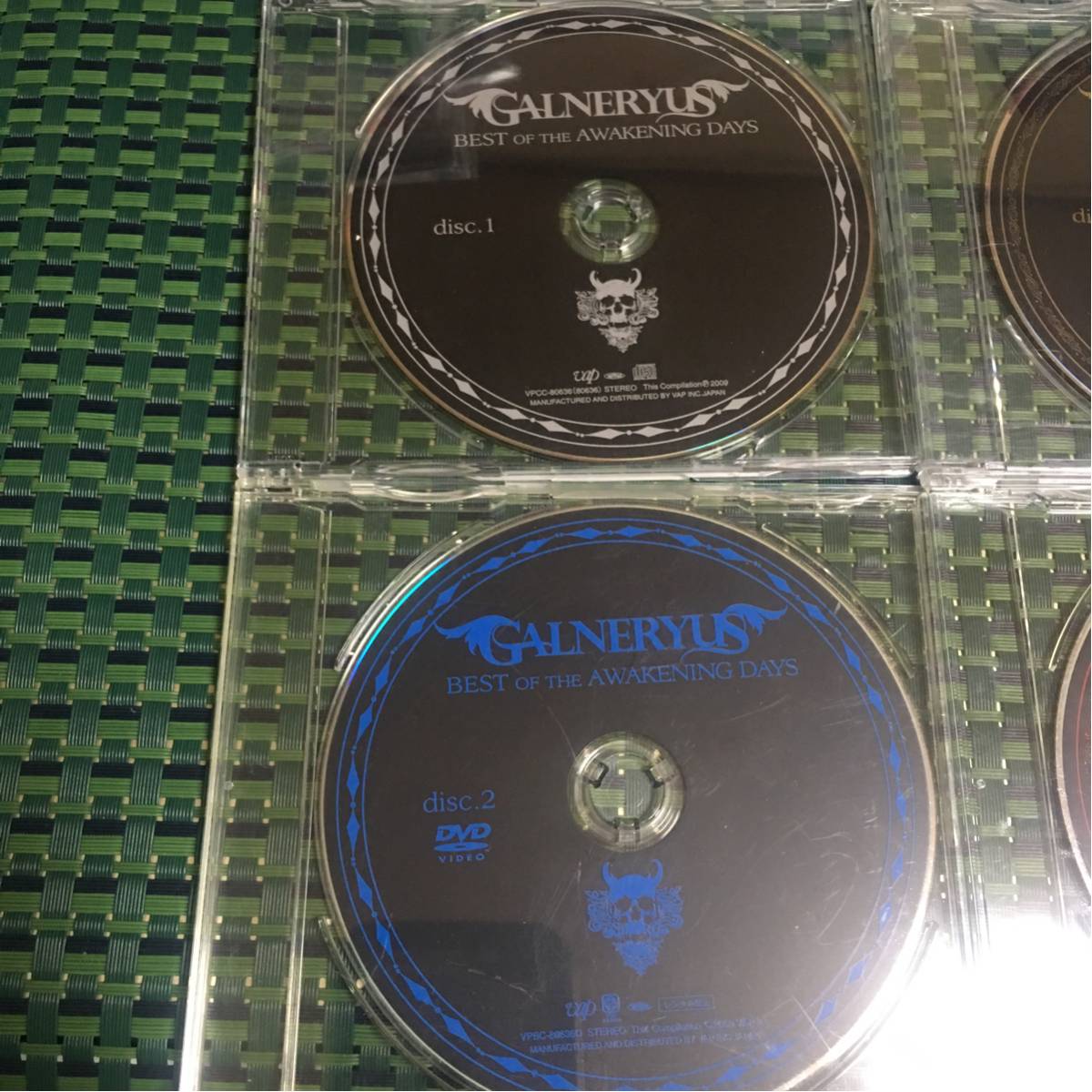 限定1名！CD GALNERYUS Best 2枚セット AWAKENING DAYS ガルネリウス_画像2