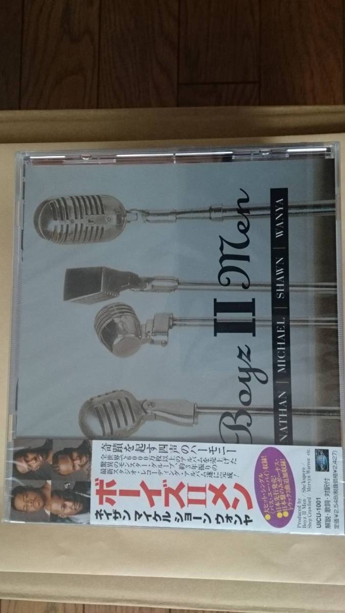 Boyz II Men【ネイザン・マイケル・ショーン・ウォンヤ】4thアルバム 新品未開封 CDHYS1【1】_画像1