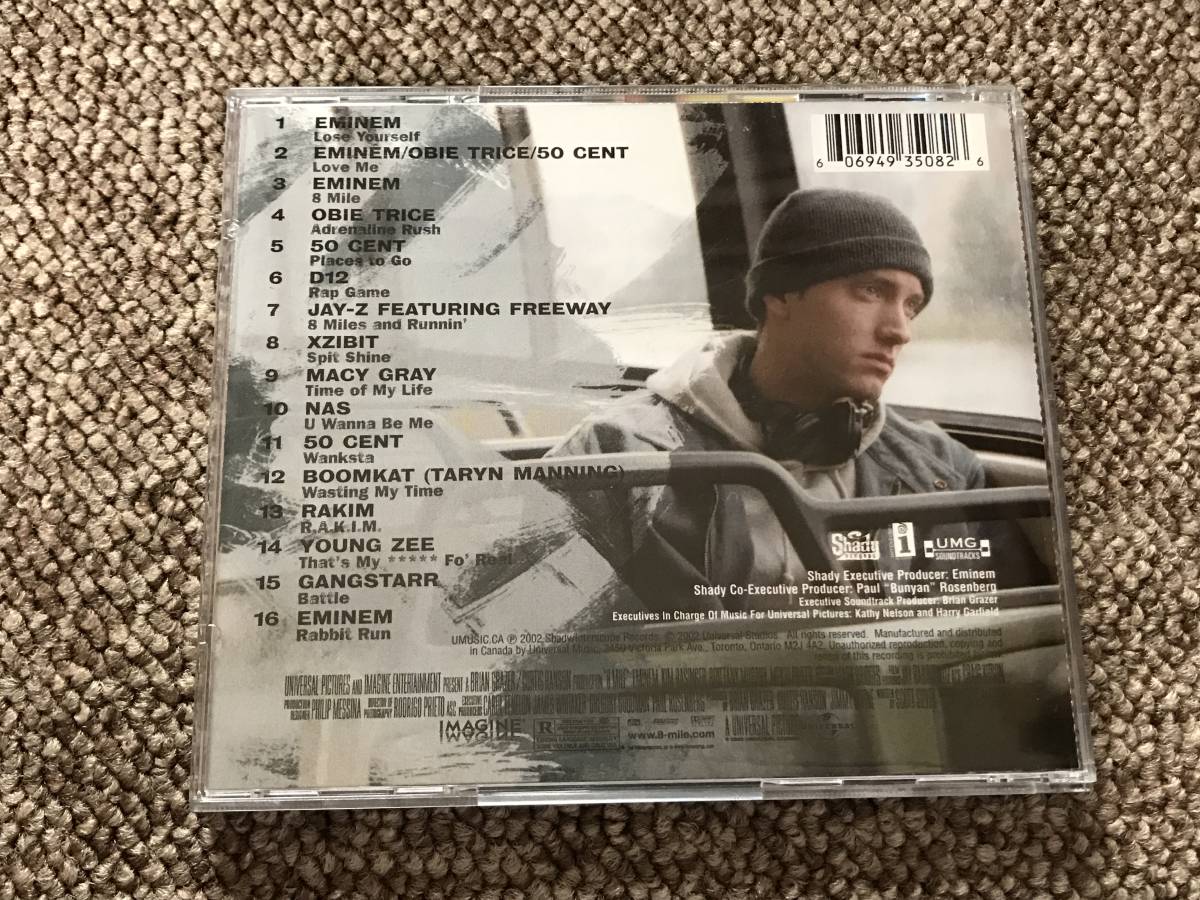 8 MILE /8マイル サウンドトラック EMINEM/エミネム_画像2