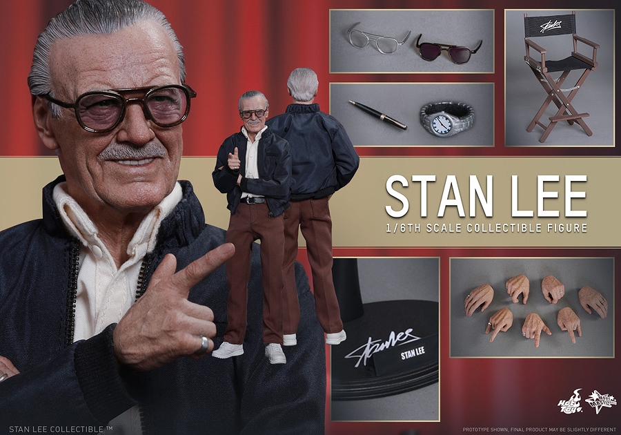  быстрое решение! hot игрушки Stan * Lee Movie * master-piece 1/6 фигурка 