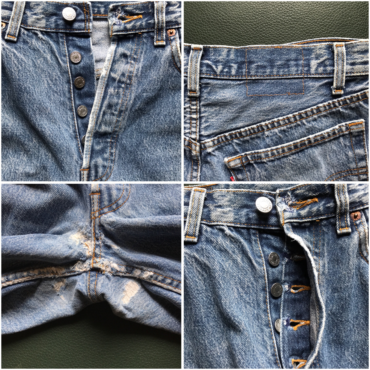 USED LEVI'S 501 デニム ショーツ カットオフ ショートパンツ リーバイス W30 送料無料