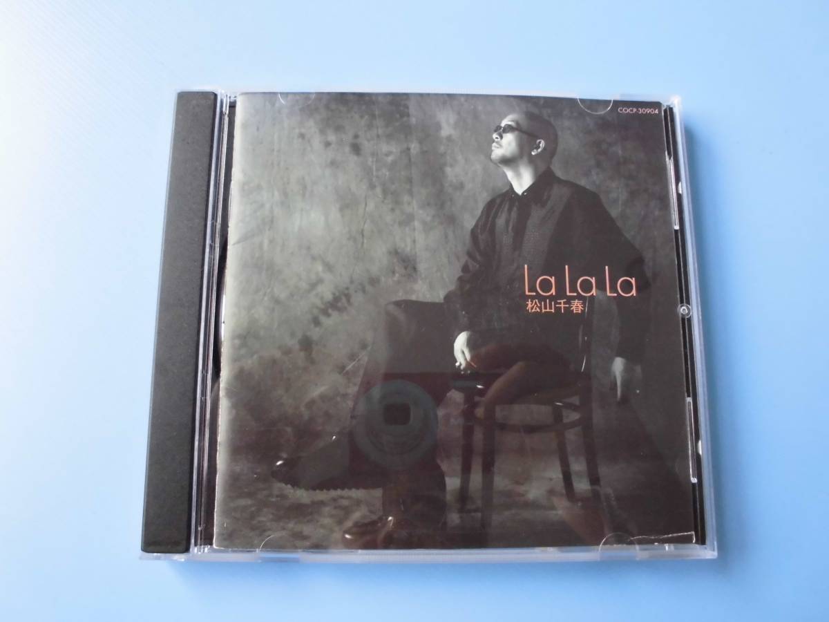 中古ＣＤ◎松山千春　Ｌａ　Ｌａ　Ｌａ◎１２曲収録_画像1