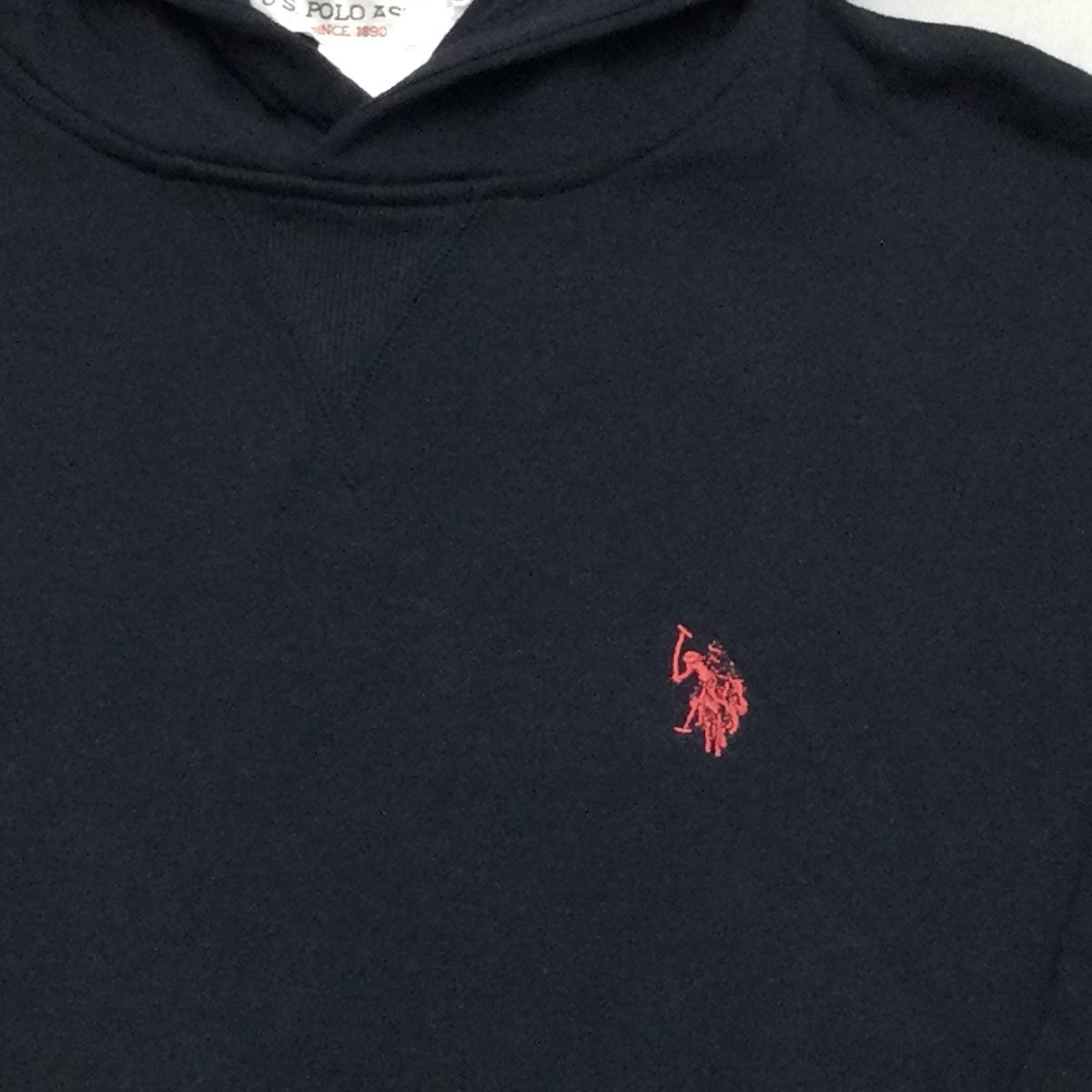 【送料無料】【新品】US.POLO.ASSN レディースパーカートレーナー（裏毛素材 ゆったりタイプ）　　Ｍ　　　ネイビー★03320_画像3