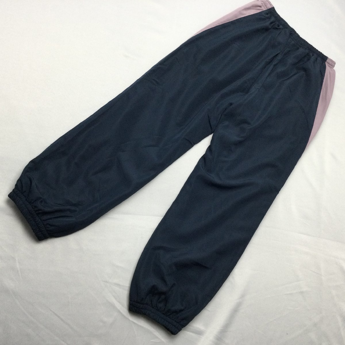 [ free shipping ][ new goods ]Kaepa lady's breaker pants ( reverse side f lease water repelling processing UV cut hem rubber ) M navy * pink *473534
