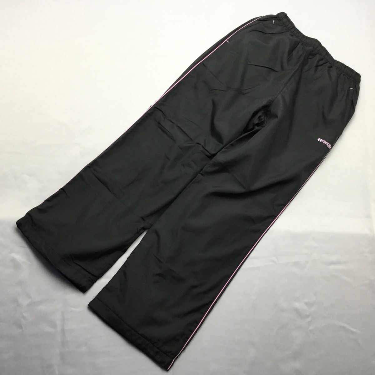 [ бесплатная доставка ][ новый товар ]Kaepa женский брейкер брюки ( с изнанки флис водоотталкивающая отделка повторный . отражающий кромка ось ) M черный * розовый *93404