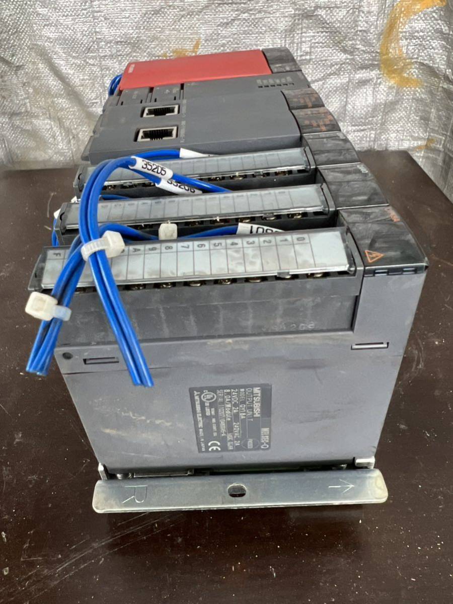 MITSUBISHI シーケンサー Q62P Q02HCPU PLCセット QJ71E71-100 MITSUBISHI シーケンサー Q62P Q02HCPU PLCセット QJ71E71-100