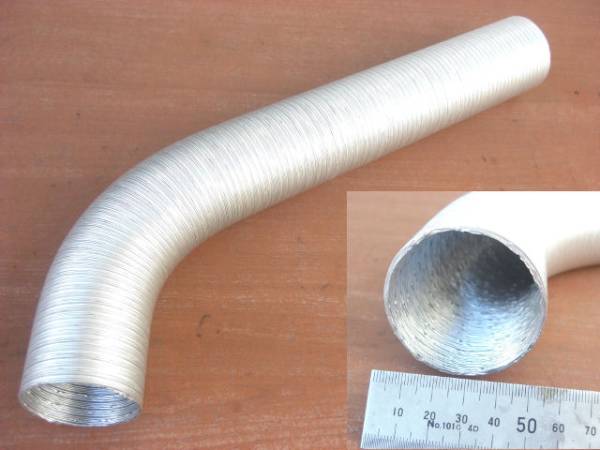 52 pie aluminium duct hose ( total length approximately 80cm) prompt decision price equipped 