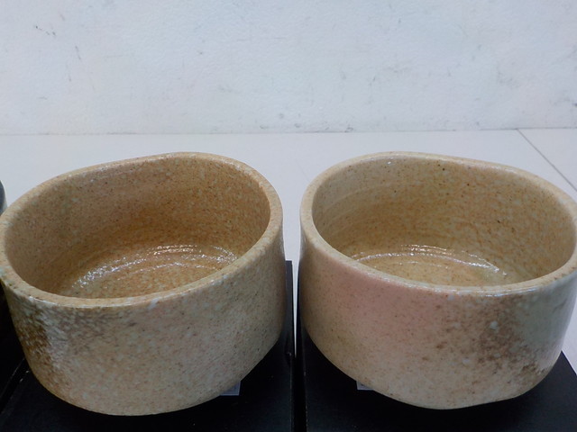 TIN●○抹茶茶碗　手造り　MINO YAKI　4つセット　4-9/5（も）_画像2