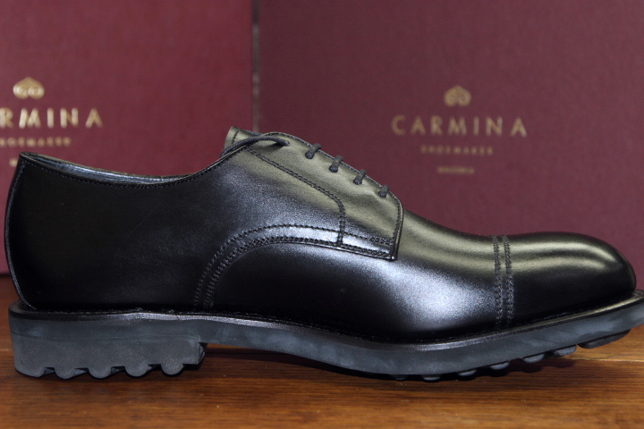新品未使用 CARMINA (カルミーナ) 8.5 80808 ダービーシューズ