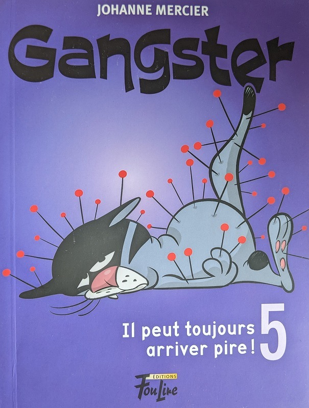 . язык ( французский язык ) детская книга soft покрытие Gangster 5 Il peut toujours arriver pire!