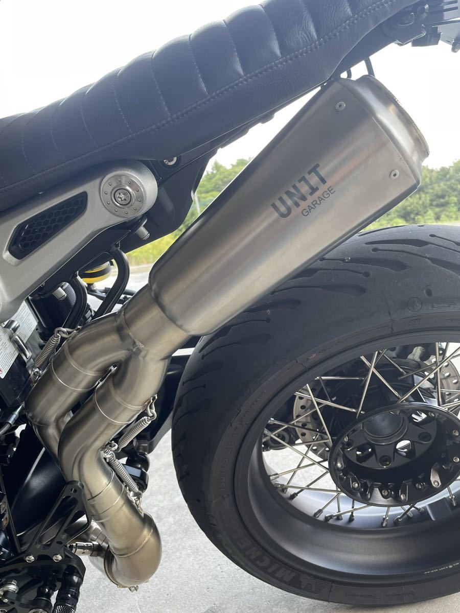 BMW RnineT マフラー ハイパイプ メッシュグリル UNIT GARAGE