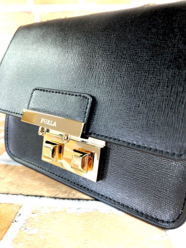 ☆新品未使用☆ FURLAフルラ2way斜め掛けチェーンショルダーバッグ