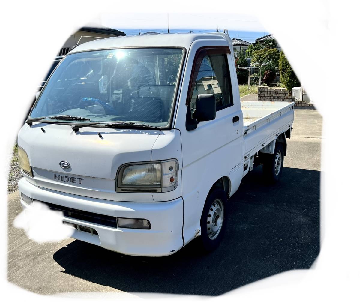 ダイハツ DAIHATSU ハイゼット HIJET 軽トラック 白 5MT 2WD 4WD ...