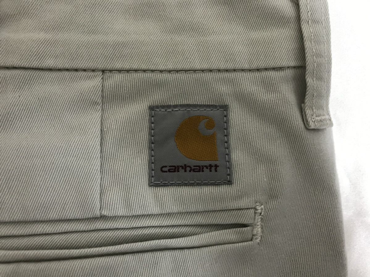  genuine article Carhartt carhartt cotton stretch skinny chino pants men's Surf military American Casual business beige 33chunijia made 