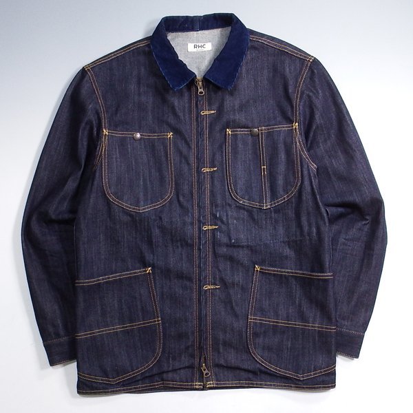 最新入荷 RHC Herman ジップアップ RHC インディゴ ロンハーマン