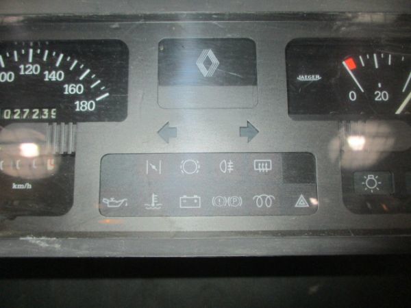 # Renault 5 thank speed meter used 193683 parts taking equipped cluster instrument panel #