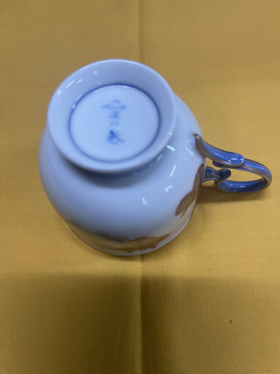 深川製磁 宮内庁御用達 カップ&ソーサー 6客 菊柄金彩 | citerol.com.br