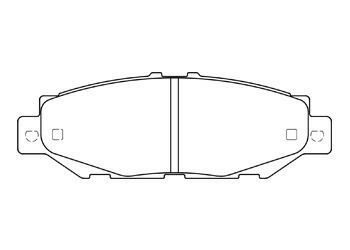 エンドレス MX72 リア左右セット ブレーキパッド マークII/チェイサー/クレスタ GX105/JZX100/JZX101/JZX105/JZX105G EP281 取付セット_画像2