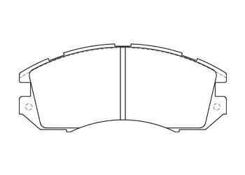 エンドレス SSMプラス フロント左右セット ブレーキパッド インプレッサ/スポーツワゴン GC6/GF6 EP272 取付セット ENDLESS SSMPLUS_画像2