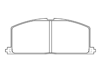 エンドレス NEW タイプR フロント左右セット ブレーキパッド カローラレビン/スプリンタートレノ AE91/AE92 EP076 ENDLESS TYPE R_画像2