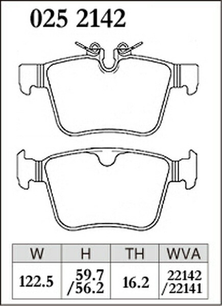  Dixcel M модель задний левый и правый в комплекте тормозные накладки XF спорт break JBS2XC 0252142 DIXCEL тормоз накладка 