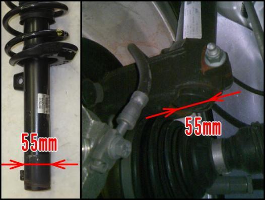 XYZ RSタイプ 車高調 ゴルフ5ヴァリアント 1K RS-VO13-B RS DAMPER 車高調整キット サスペンションキット ローダウン コイルオーバー_画像6