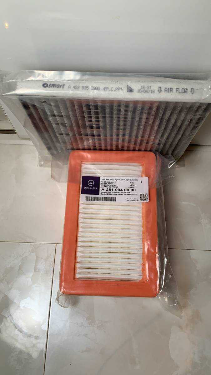  new goods Smart 453 for air cleaner . air conditioner filter inside . for . in set!