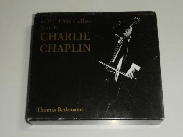 国内盤2枚組CD『ライムライト / チャーリー・チャップリン 愛の音楽集 Oh! That Cello Music by Charlie Chaplin』COCY-75392/3_画像1