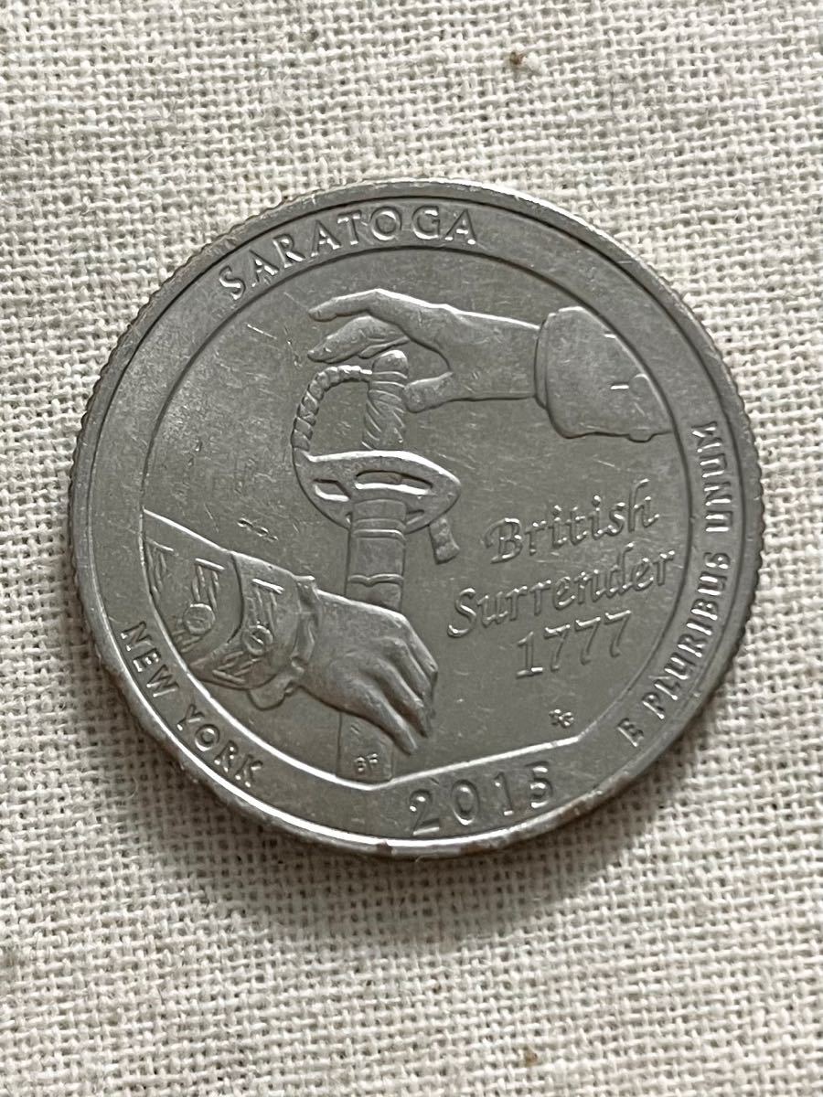 最終値下げ!! 国立公園 記念硬貨 quarter dollar coin ring