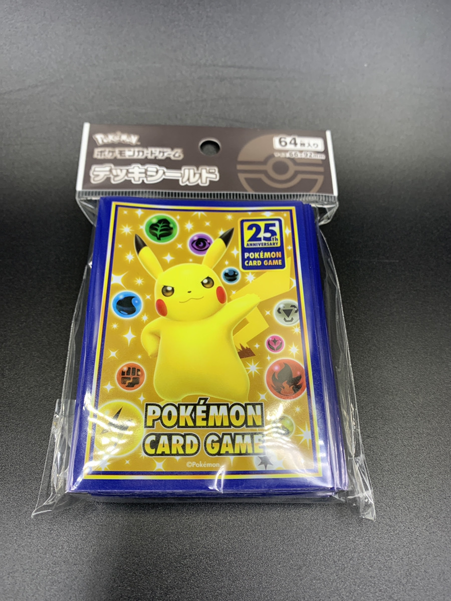 ポケモンカードゲーム デッキシールド 25th Anniversary Collection 64枚入り ポケモン ポケカ スリーブ カードプロテクター ポケモンカードゲーム 売買されたオークション情報 Yahooの商品情報をアーカイブ公開 オークファン Aucfan Com