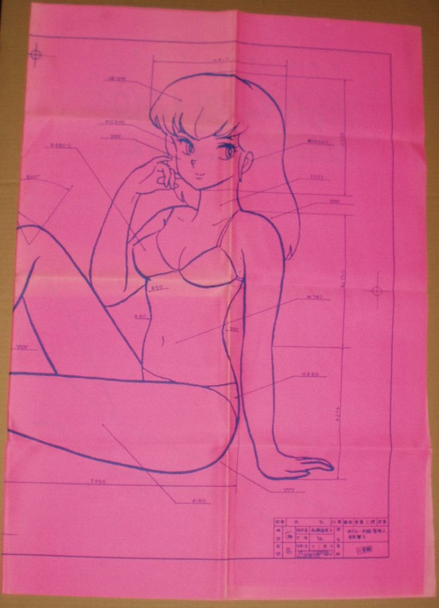  Maison Ikkoku sound less .. design map cloth poster Big Comics pilitsu. pre goods height .. beautiful . Shogakukan Inc. 