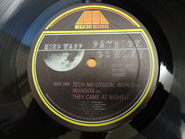 Patrick Cowley - Mind Warp シュリンク付 オリジナル原盤 US LP Hi NRG Disco Tech-No-Logical World / Invasion / Primitive World 等_画像4