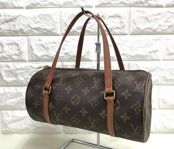 LOUIS VUITTON ルイヴィトン M51366 パピヨン26 旧型 モノグラム 筒型