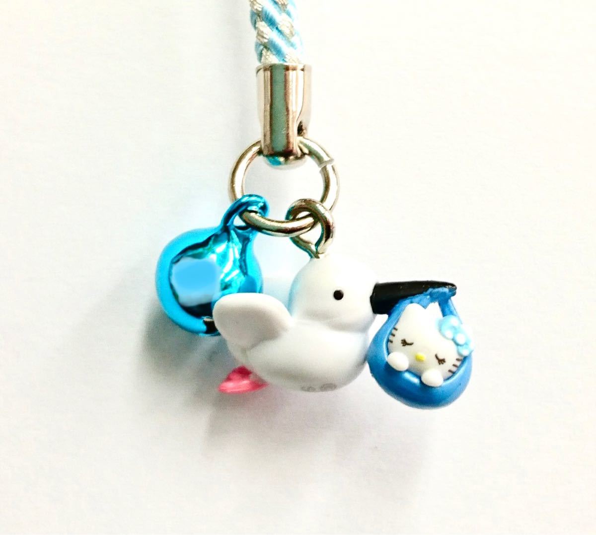新品・未開封】コウノトリキティ こうのとりキティ ストラップ 2 新品・未開封】コウノトリキティ こうのとりキティ ストラップ 2