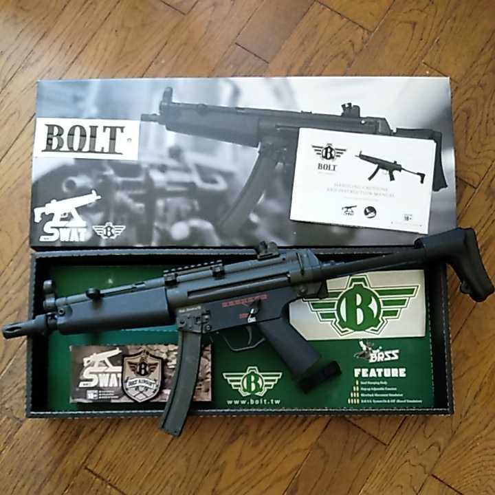 BOLT MP5J B.R.S.S リコイルショック電動ガン 初回ロット限定品 訳あり 