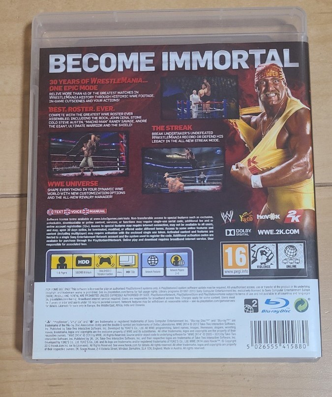 WWE 2K14 (輸入版:北米) - PS3 【ついに再販開始