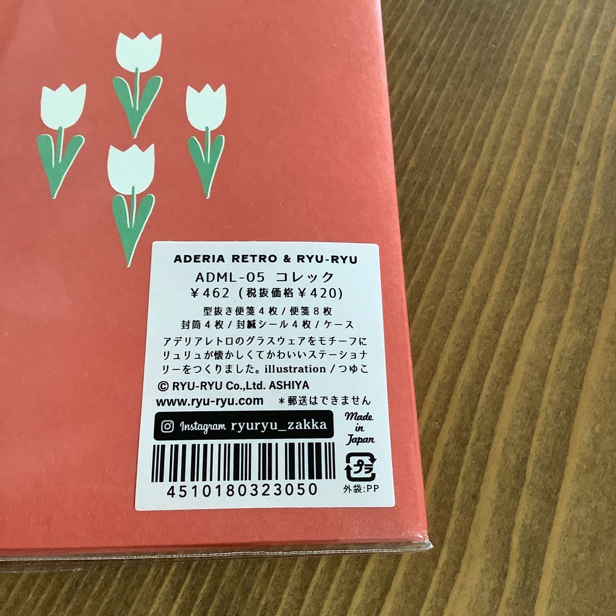 アデリア　　レトロ　　昭和　　レターセット　　ミニレターセット　　手紙　メッセージ　　カード　　メモ帳　送料120 新品　コレック_画像4