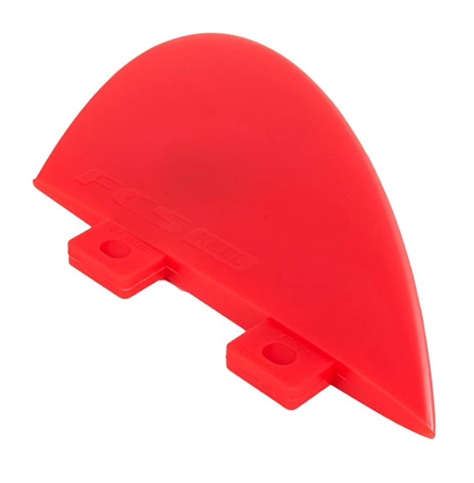 送料無料▲FCS SOFT Keel Tri Fin Set RED　KEY付　新品_画像8